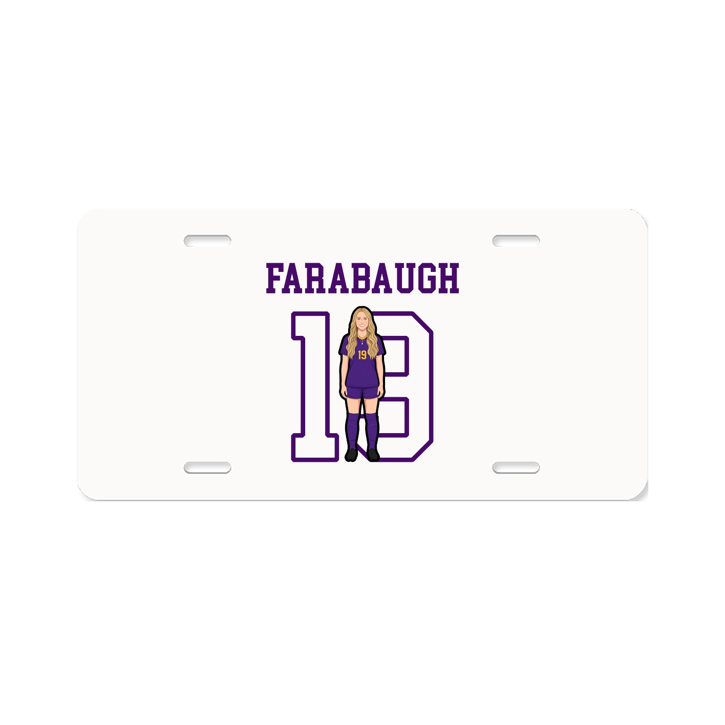 License Plate — Shirsey in Classic