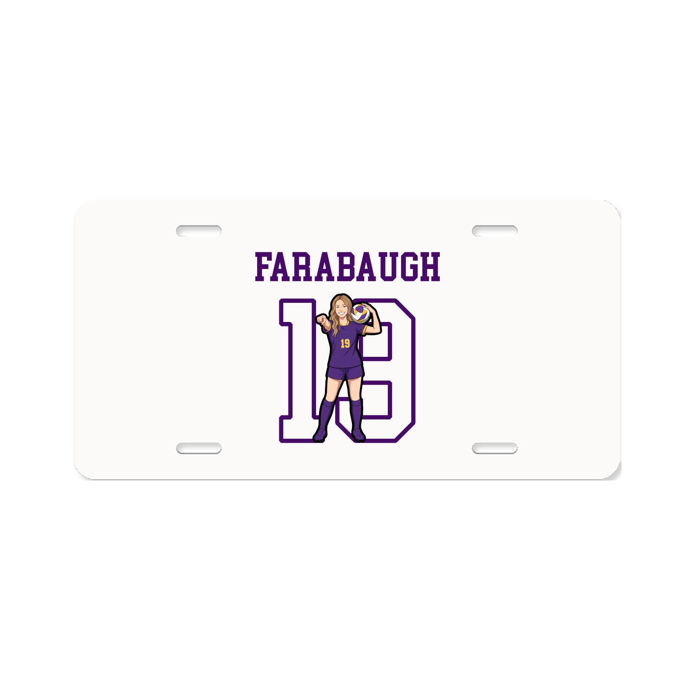 License Plate — Shirsey in Classic
