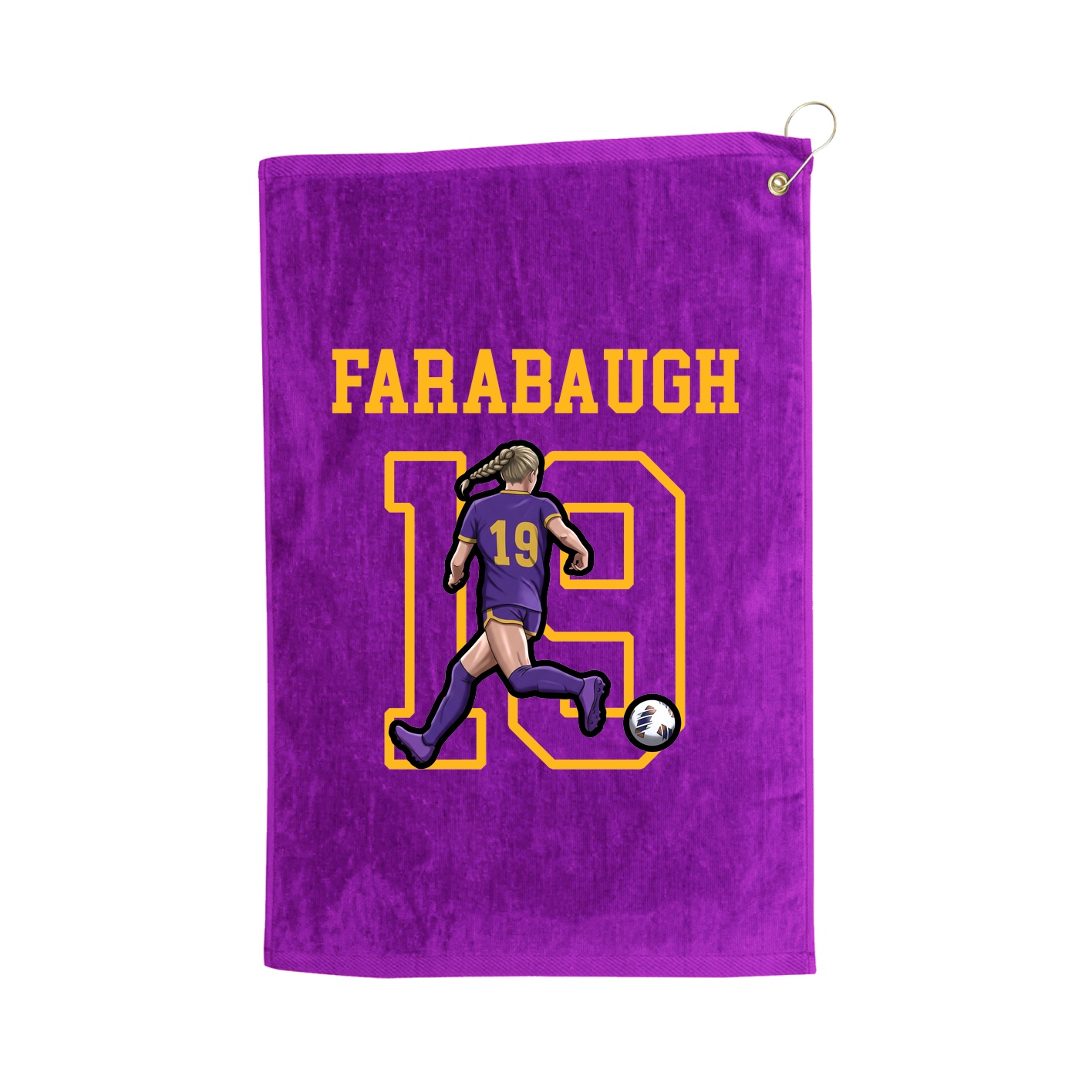 Golf Towel — Shirsey in Purple
