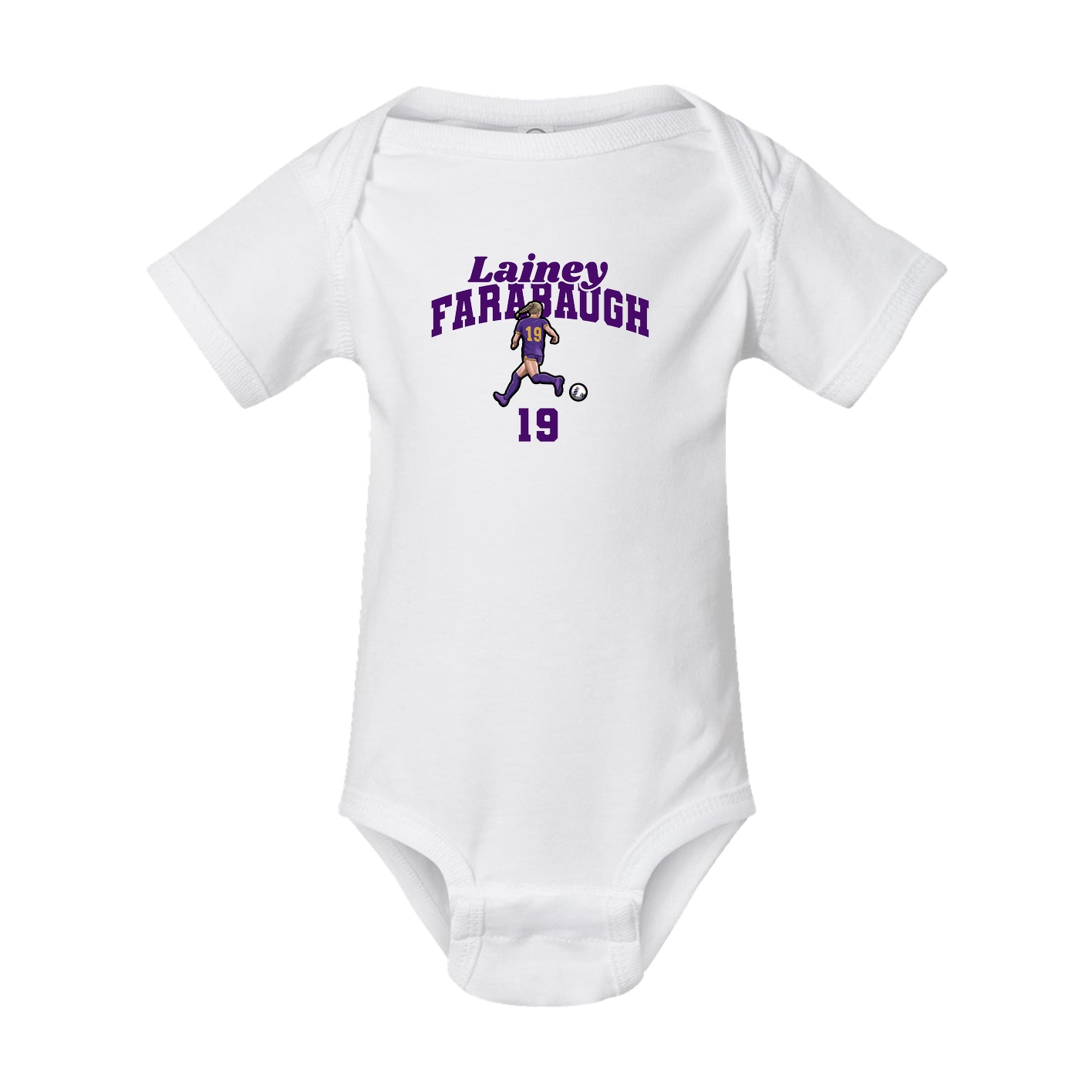 Baby Onesie — Signature Arch in White