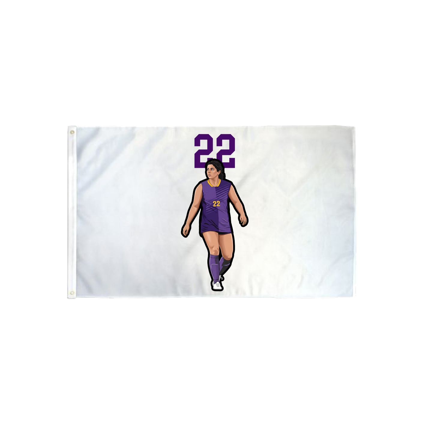 3x5 Flag — Number Top in Classic