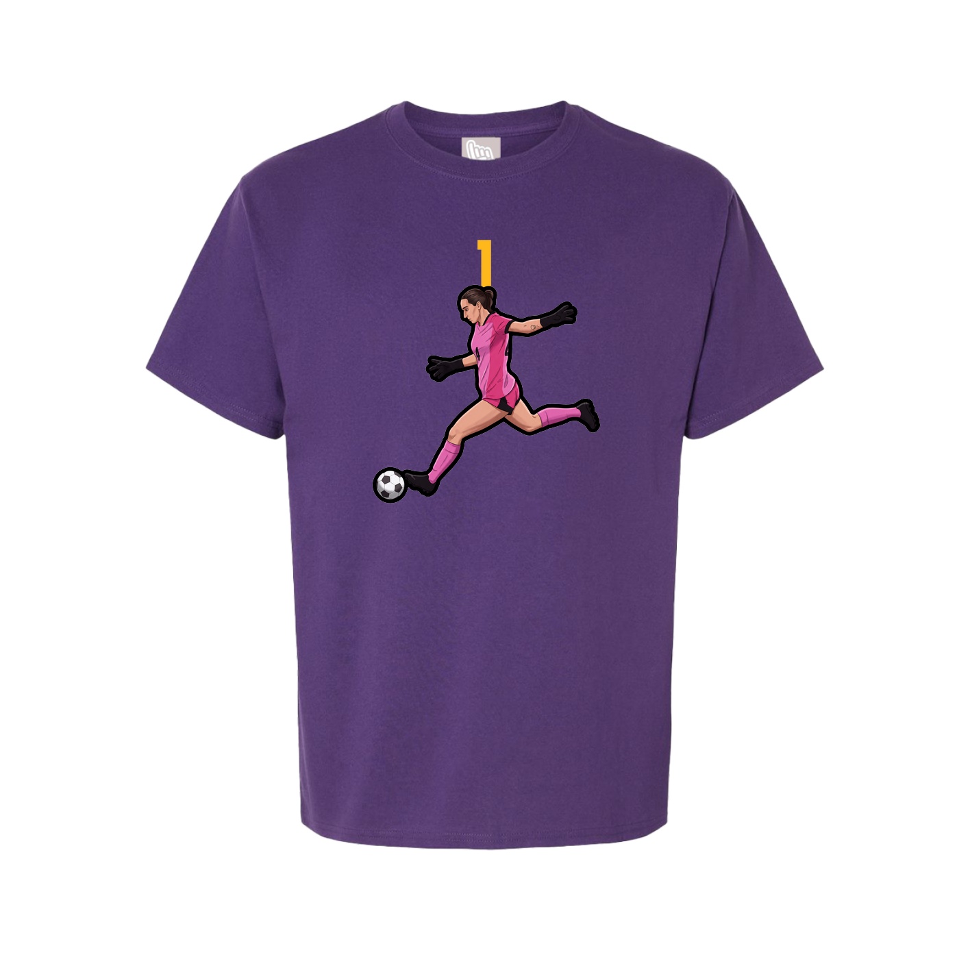 Tee — Number Top in Purple