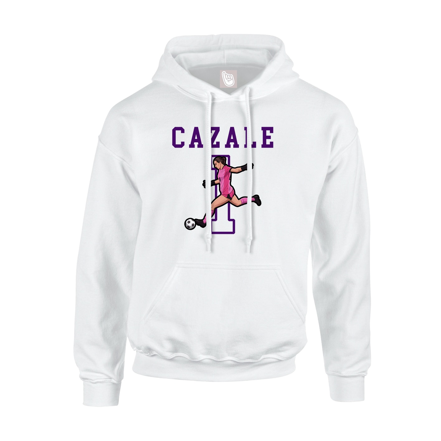 Youth Hoodie — Shirsey in White