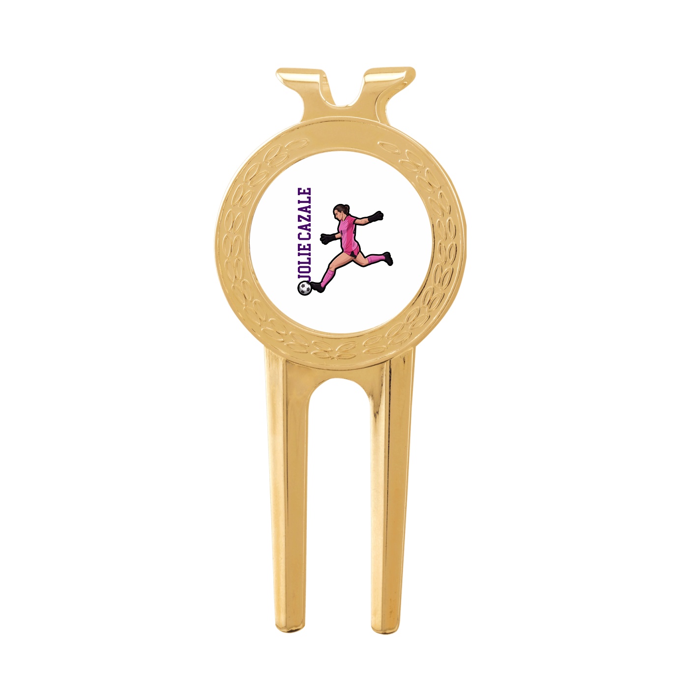 Divot Tool with Ball Marker — Name Vertical in Classic