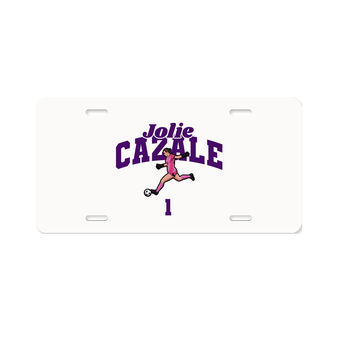 License Plate — Signature Arch in Classic