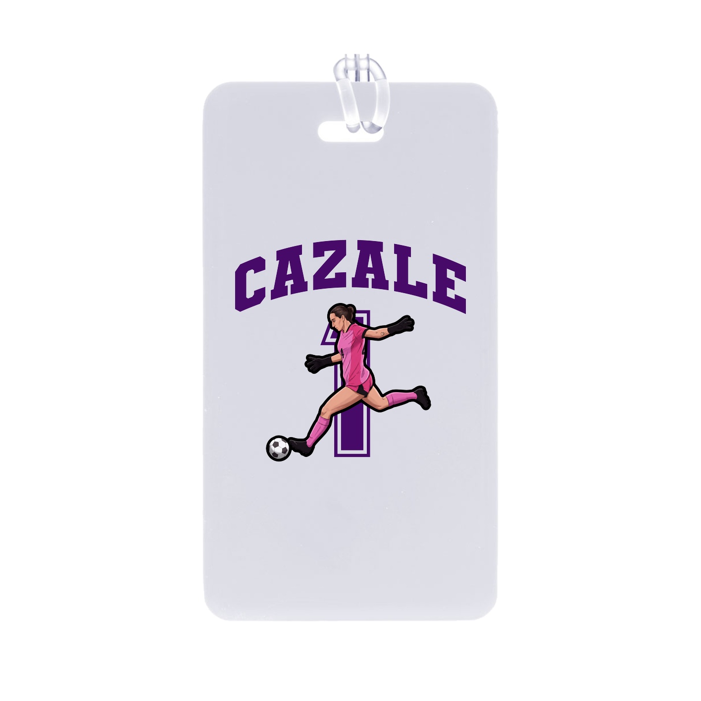 Bag Tag — Number in Classic