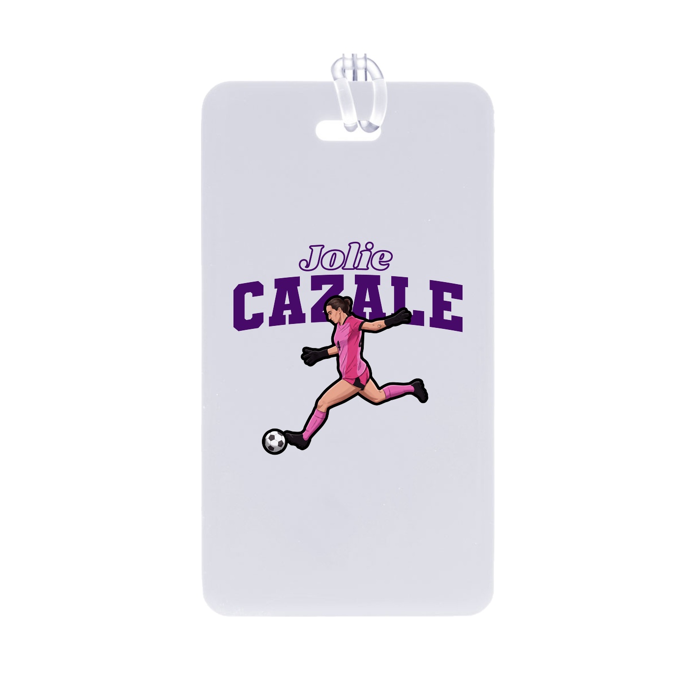 Bag Tag — Name Arch in Classic