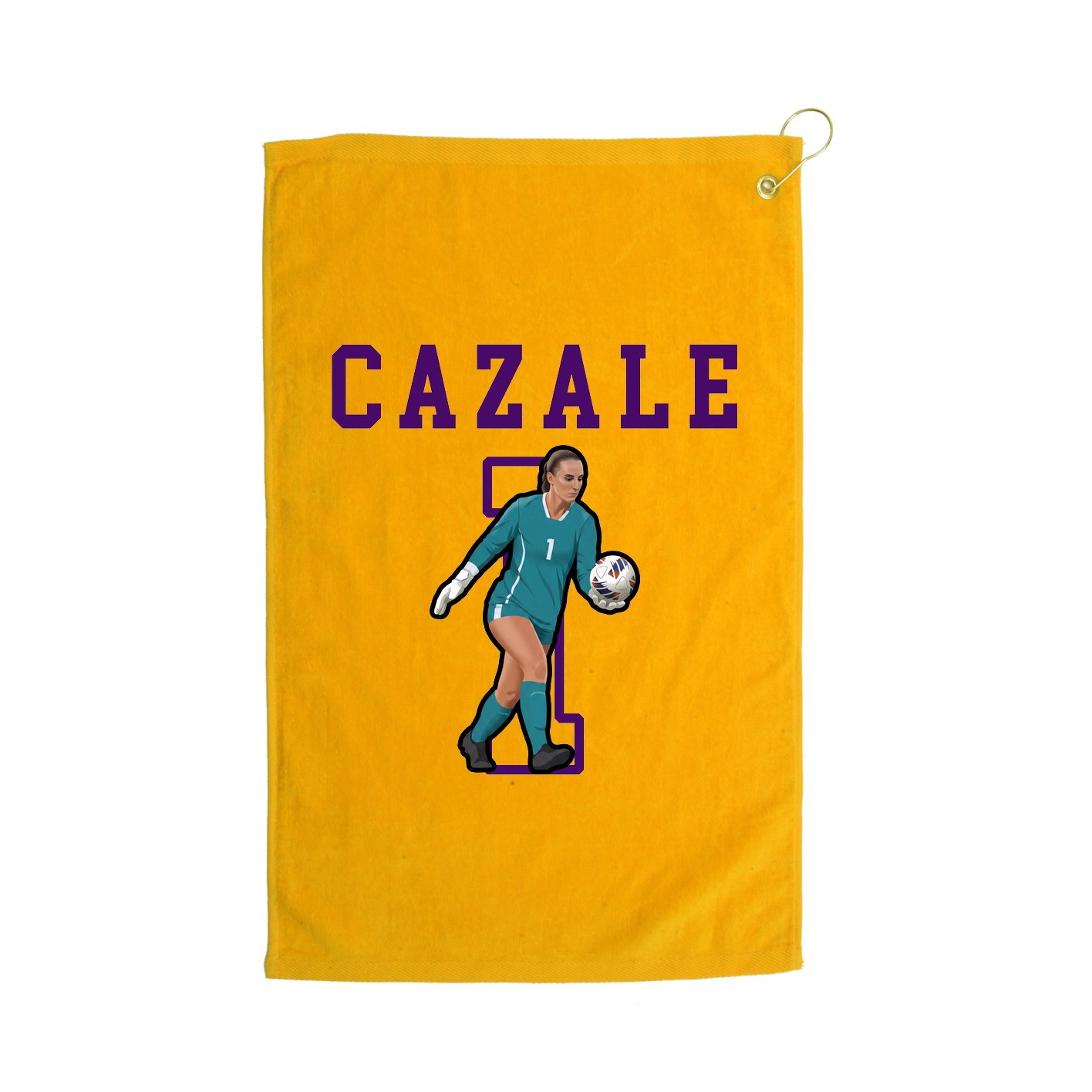 Golf Towel — Shirsey in Gold