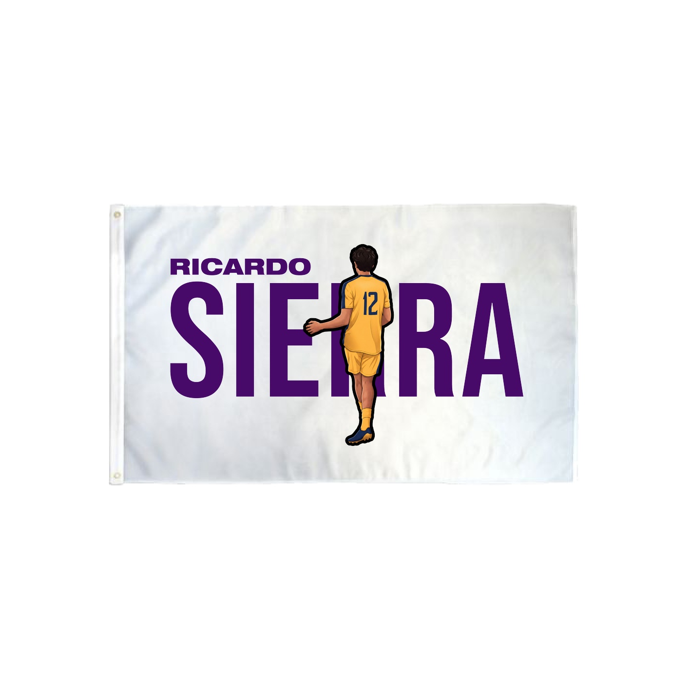 3x5 Flag — Player Name in Classic