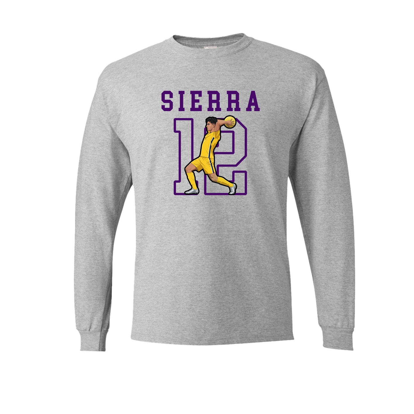 Long Sleeve Tee — Shirsey in Grey