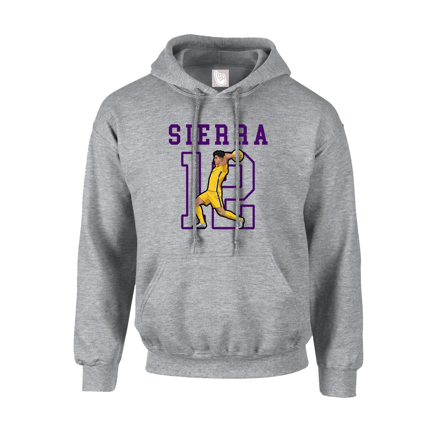 Hoodie — Shirsey in Grey