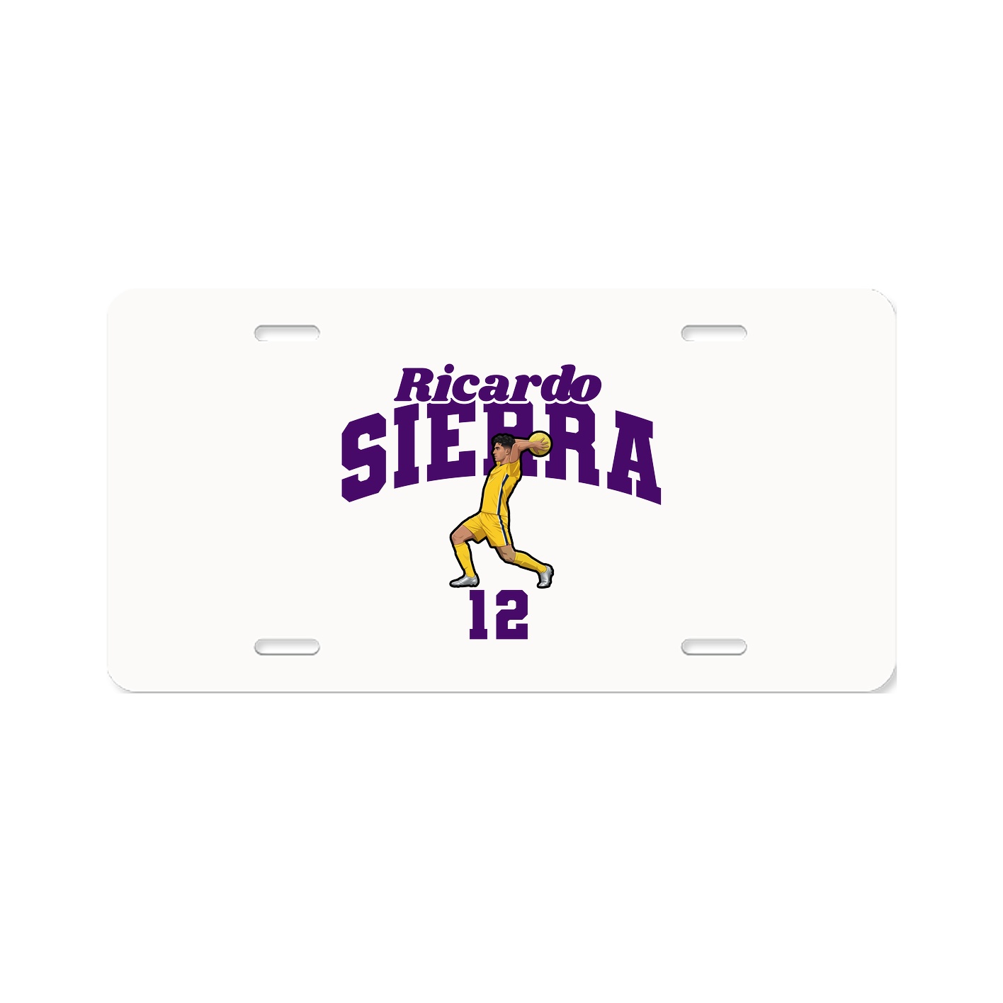 License Plate — Signature Arch in Classic