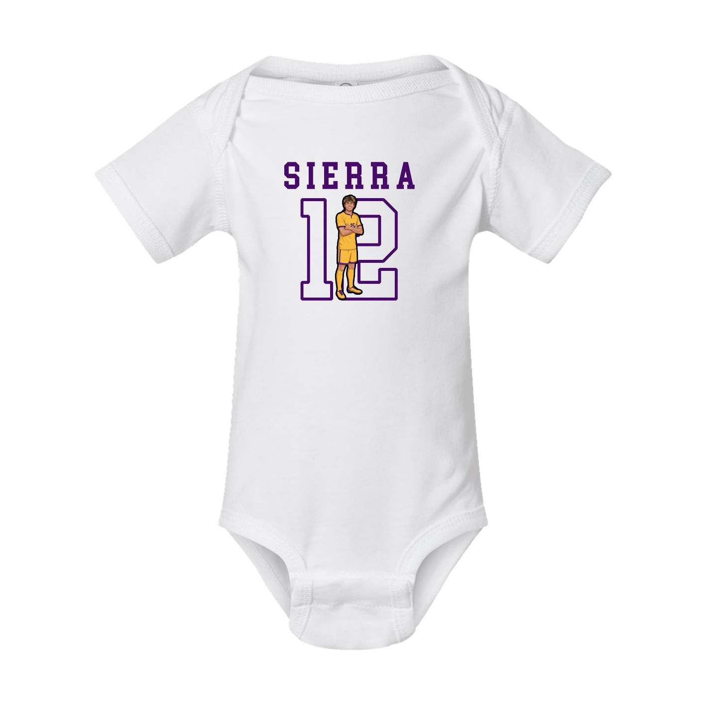 Baby Onesie — Shirsey in White