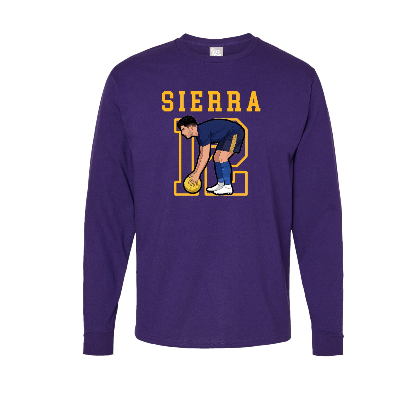 Long Sleeve Tee — Shirsey in Purple
