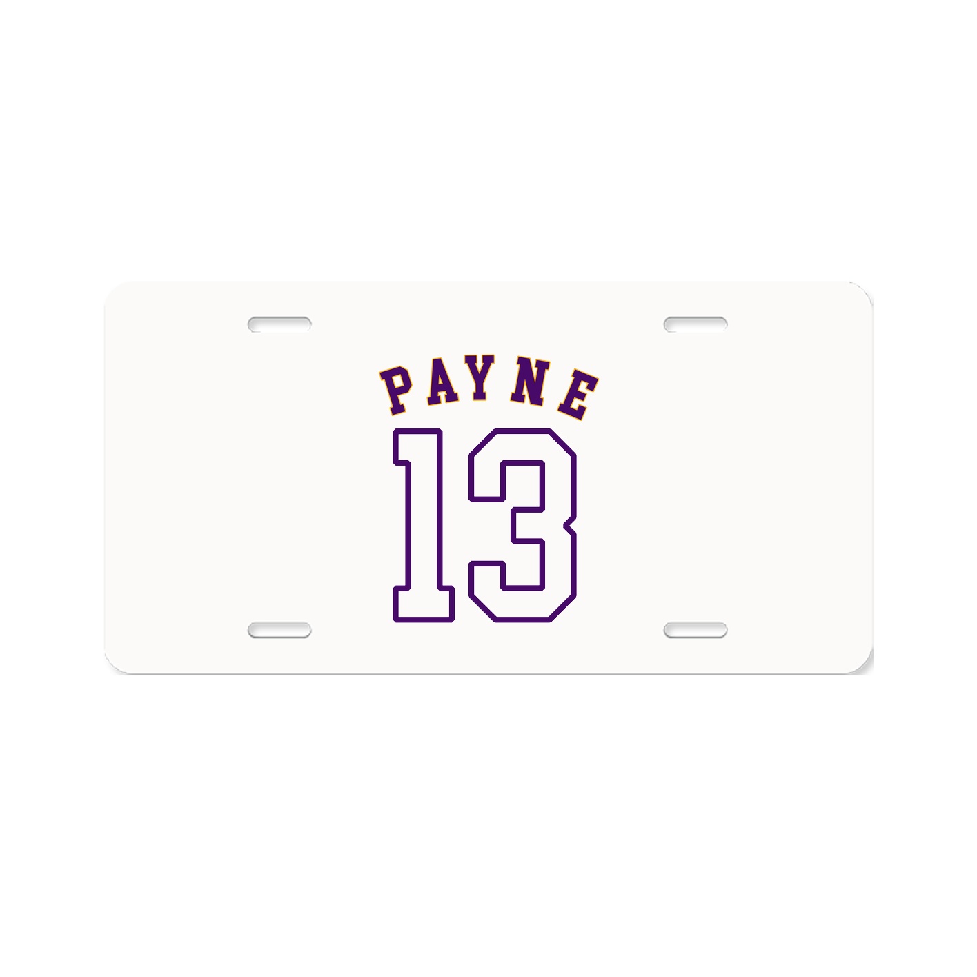 License Plate — Shirsey Arch in Classic