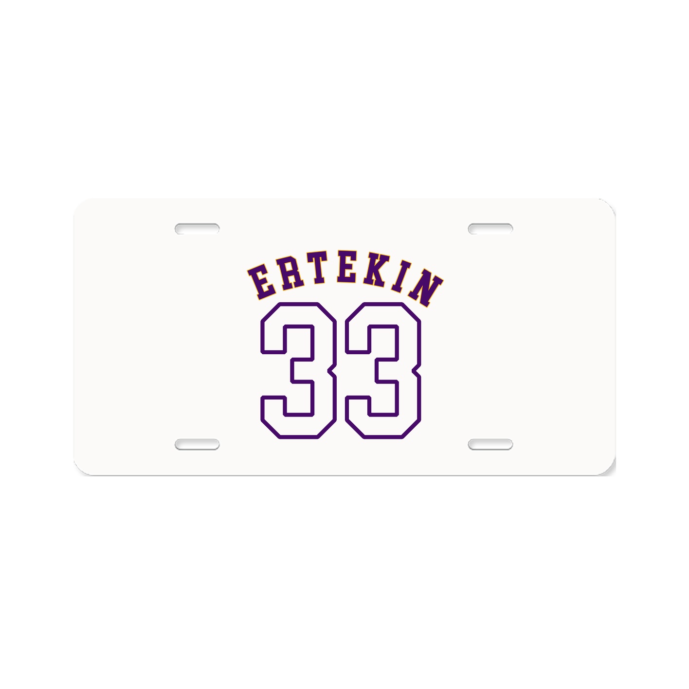 License Plate — Shirsey Arch in Classic