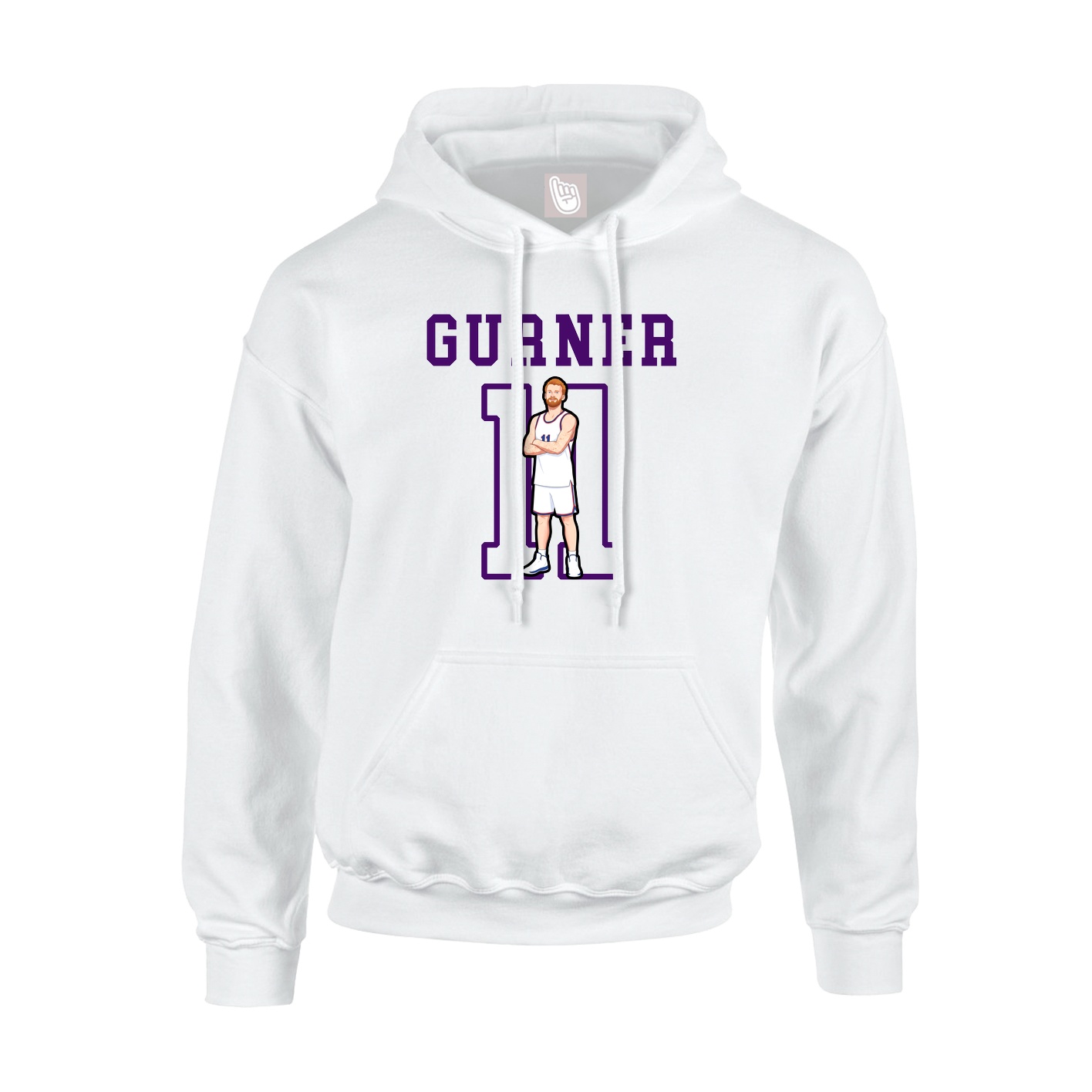 Youth Hoodie — Shirsey in White
