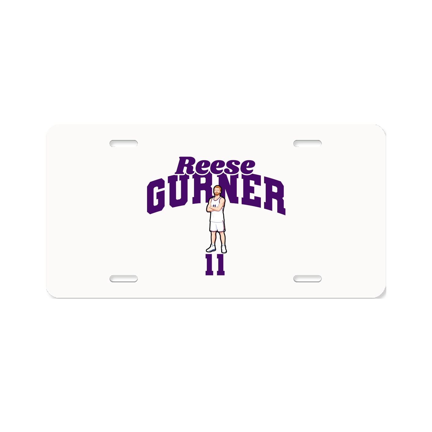 License Plate — Signature Arch in Classic
