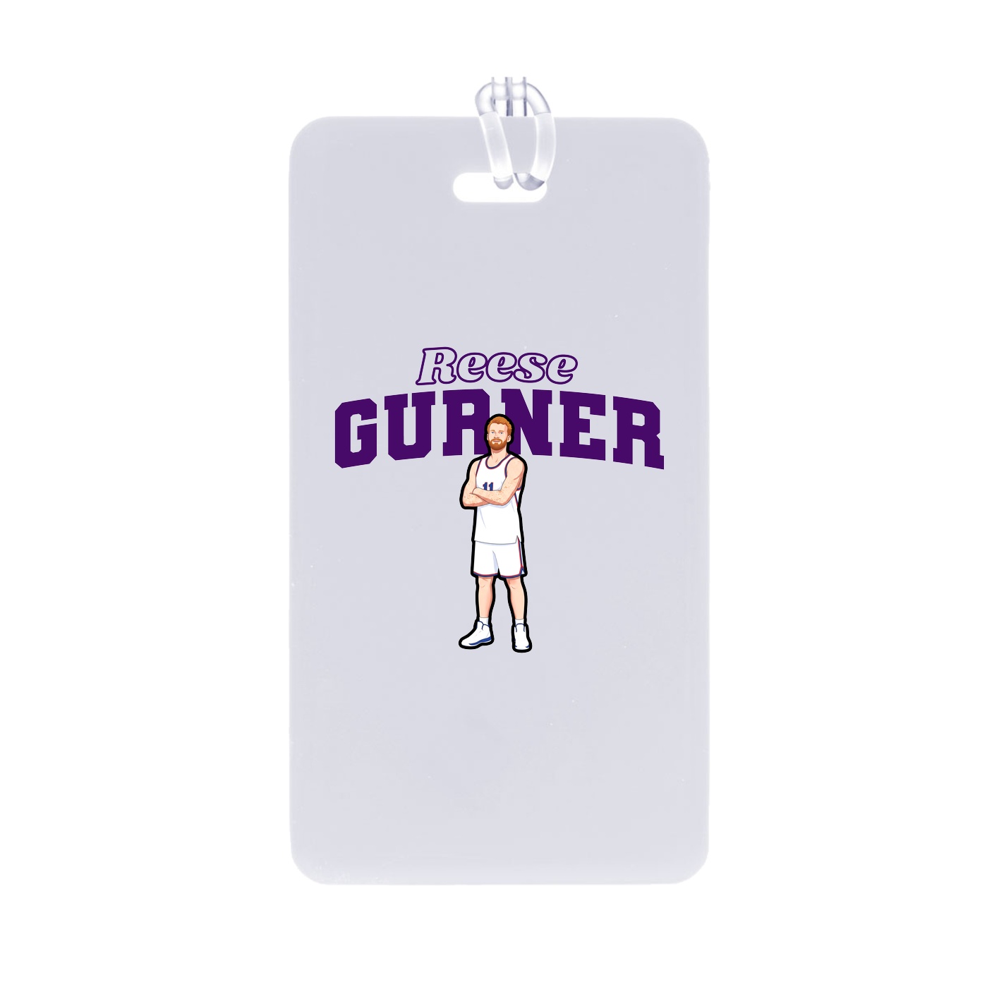 Bag Tag — Name Arch in Classic