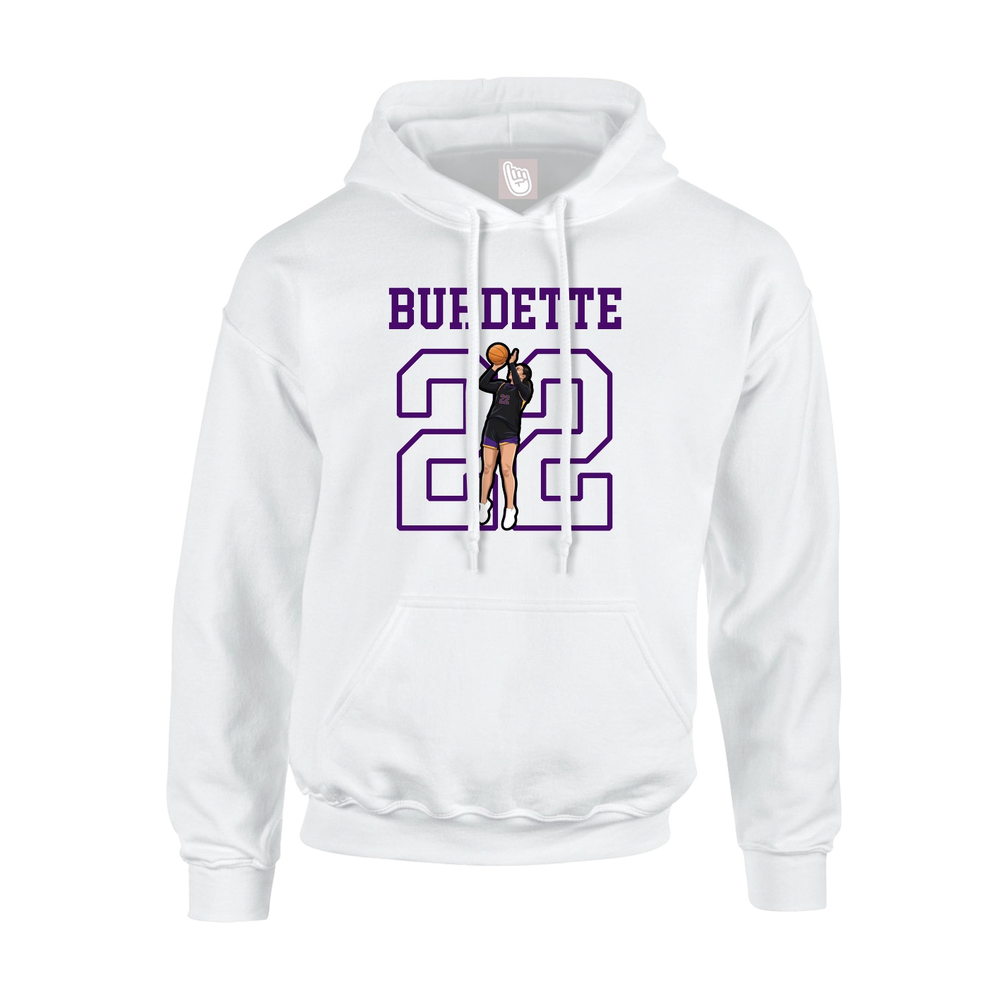 Youth Hoodie — Shirsey in White