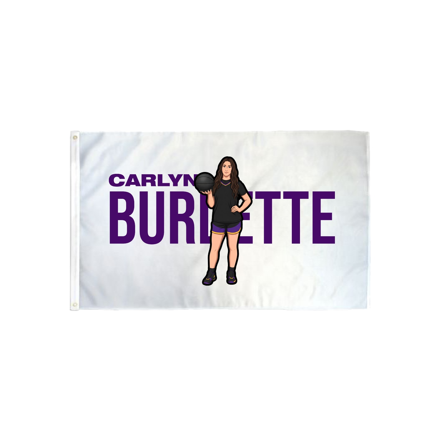 3x5 Flag — Player Name in Classic