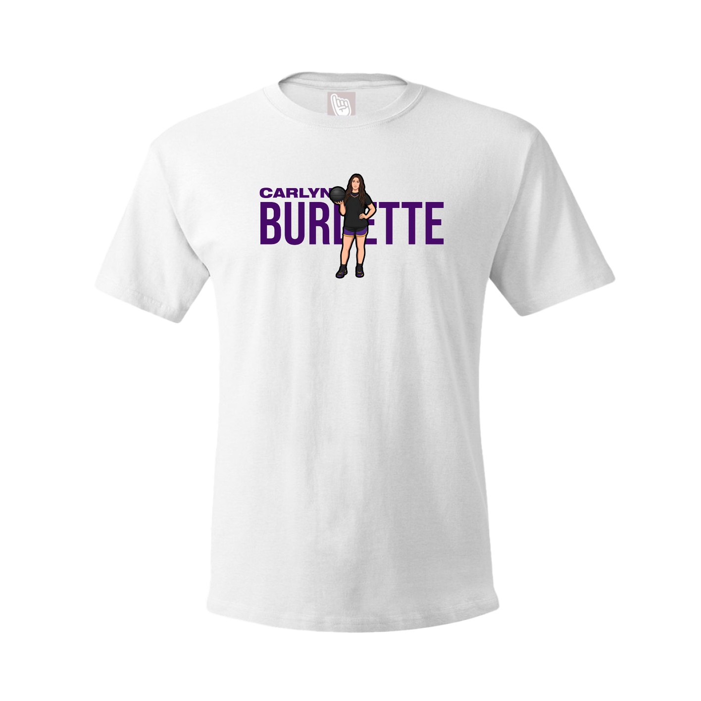 Tee — Player Name in White