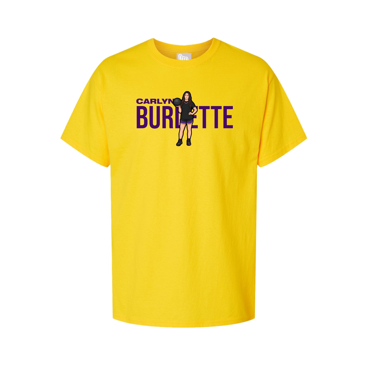 Youth Tee — Player Name in Gold
