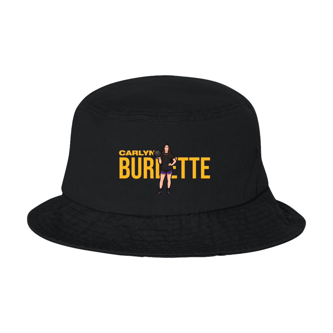 Bucket Cap — Player Name in Black