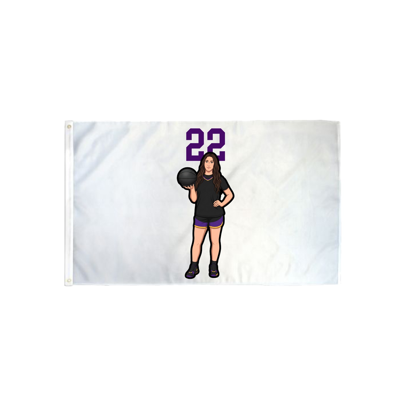 3x5 Flag — Number Top in Classic