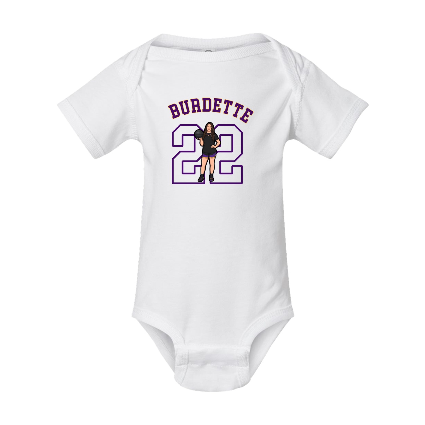 Baby Onesie — Shirsey Arch in White