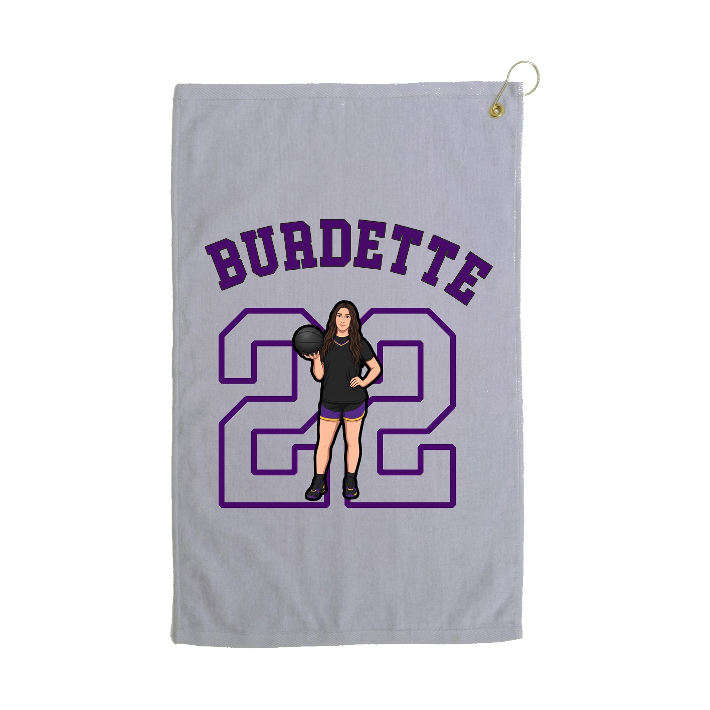Golf Towel — Shirsey Arch in Grey