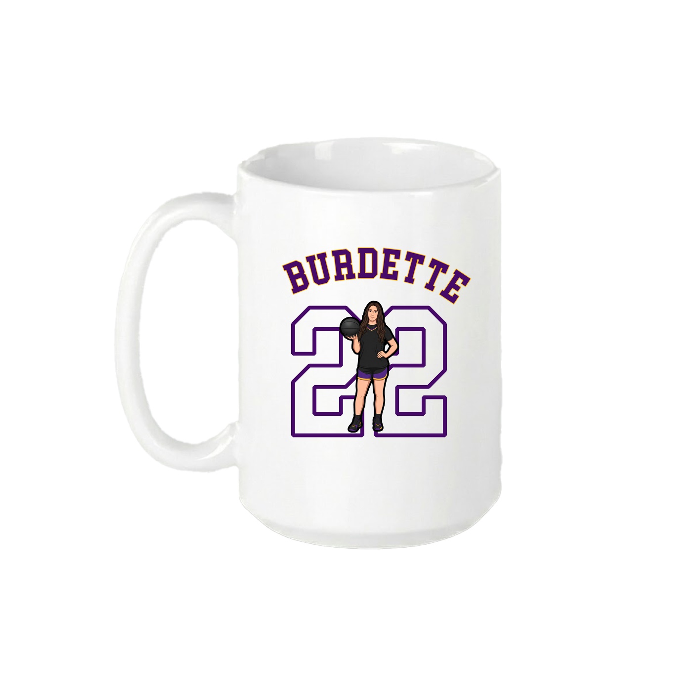 15oz Coffee Mug — Shirsey Arch in White
