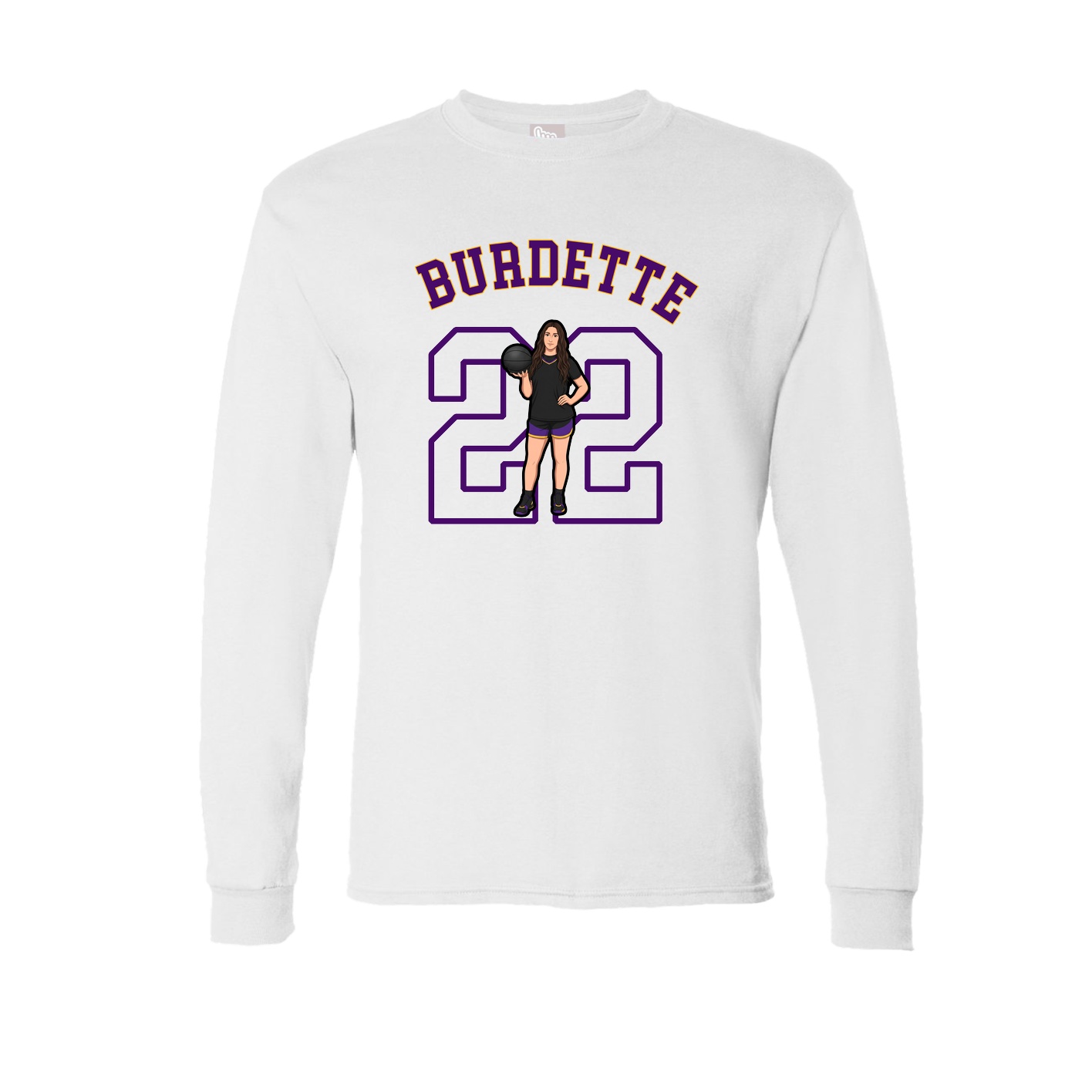 Long Sleeve Tee — Shirsey Arch in White