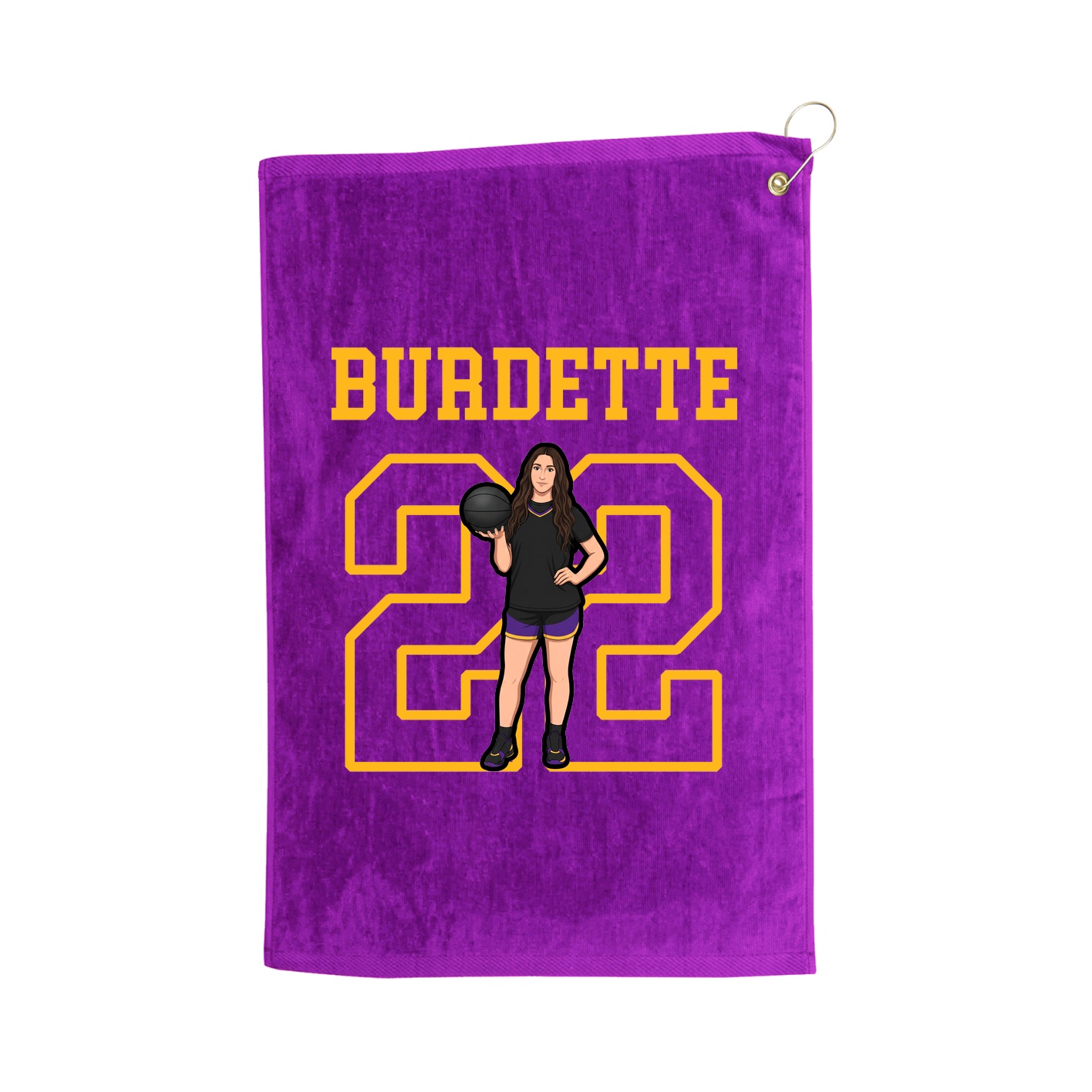 Golf Towel — Shirsey in Purple