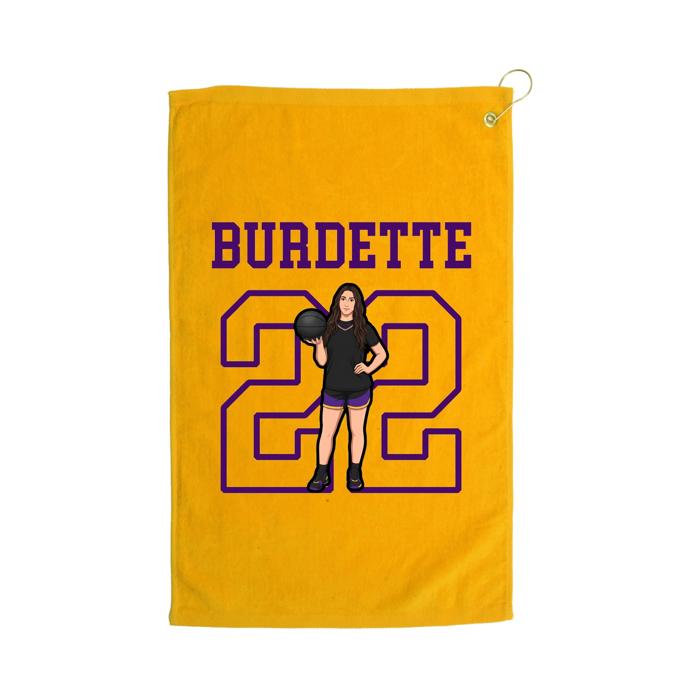 Golf Towel — Shirsey in Gold
