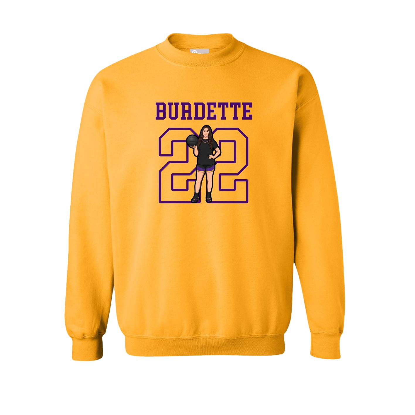 Fleece Crew — Shirsey in Gold