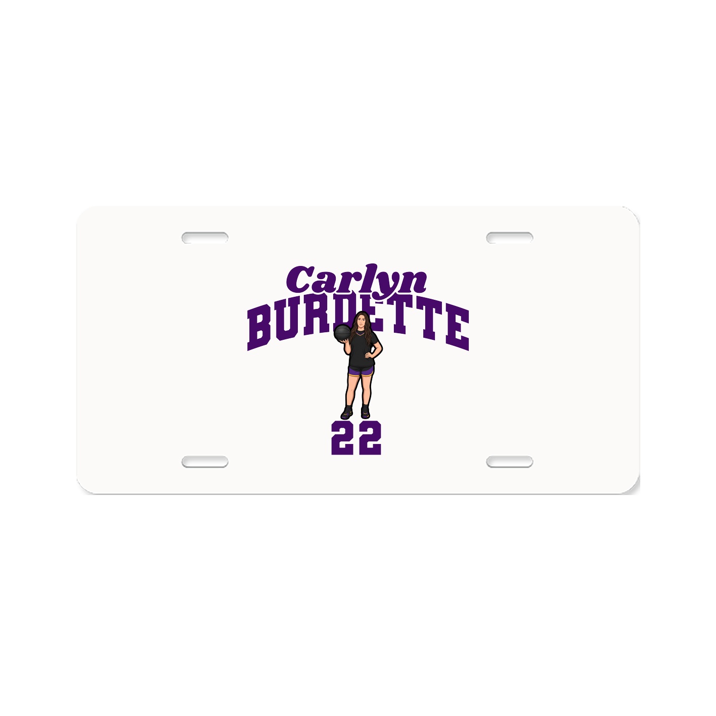 License Plate — Signature Arch in Classic