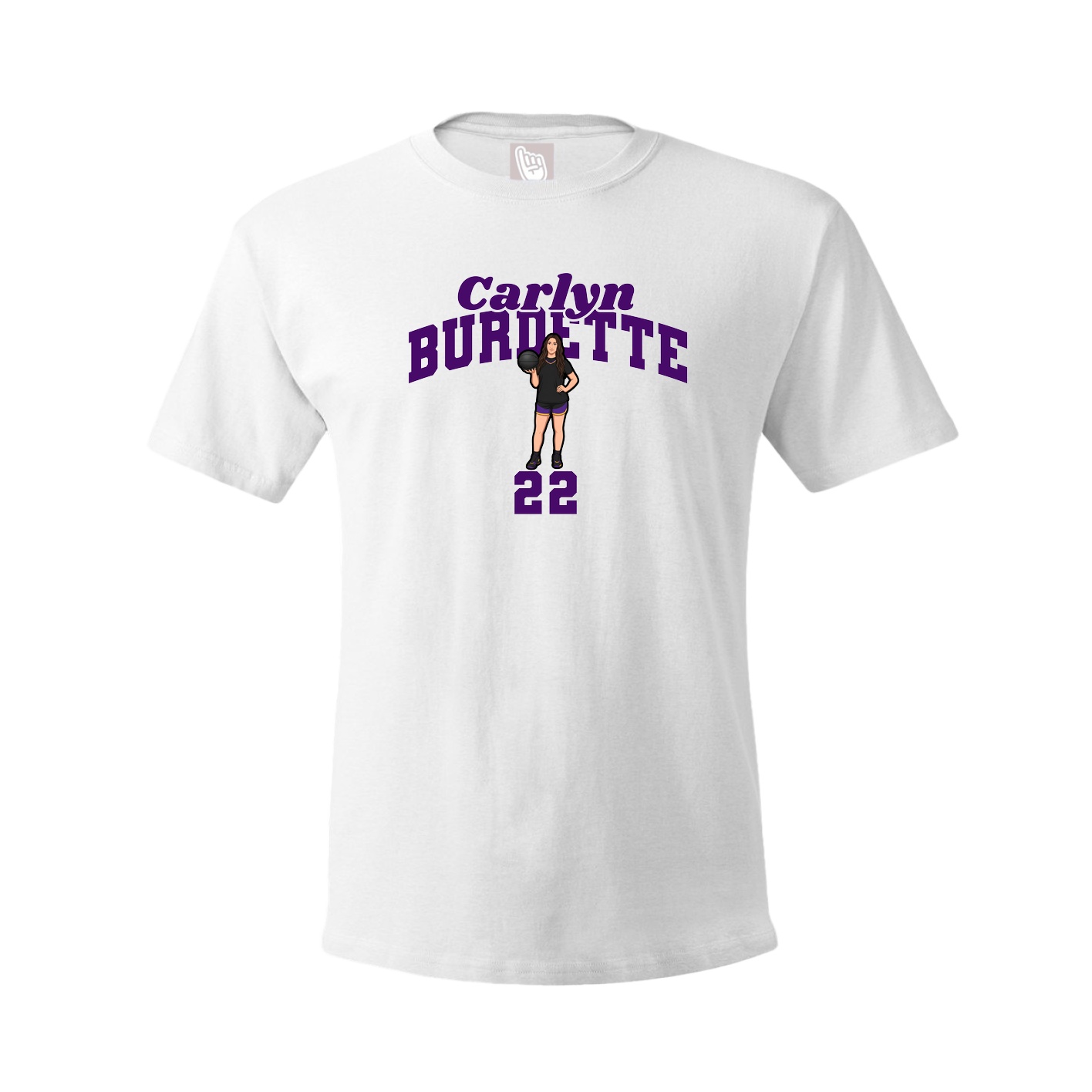Youth Tee — Signature Arch in White