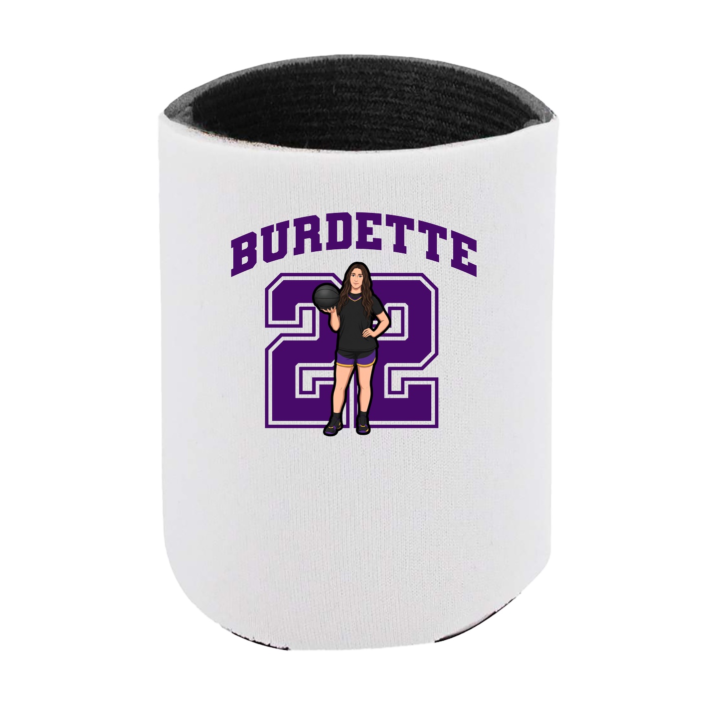 Can Holder — Number in White