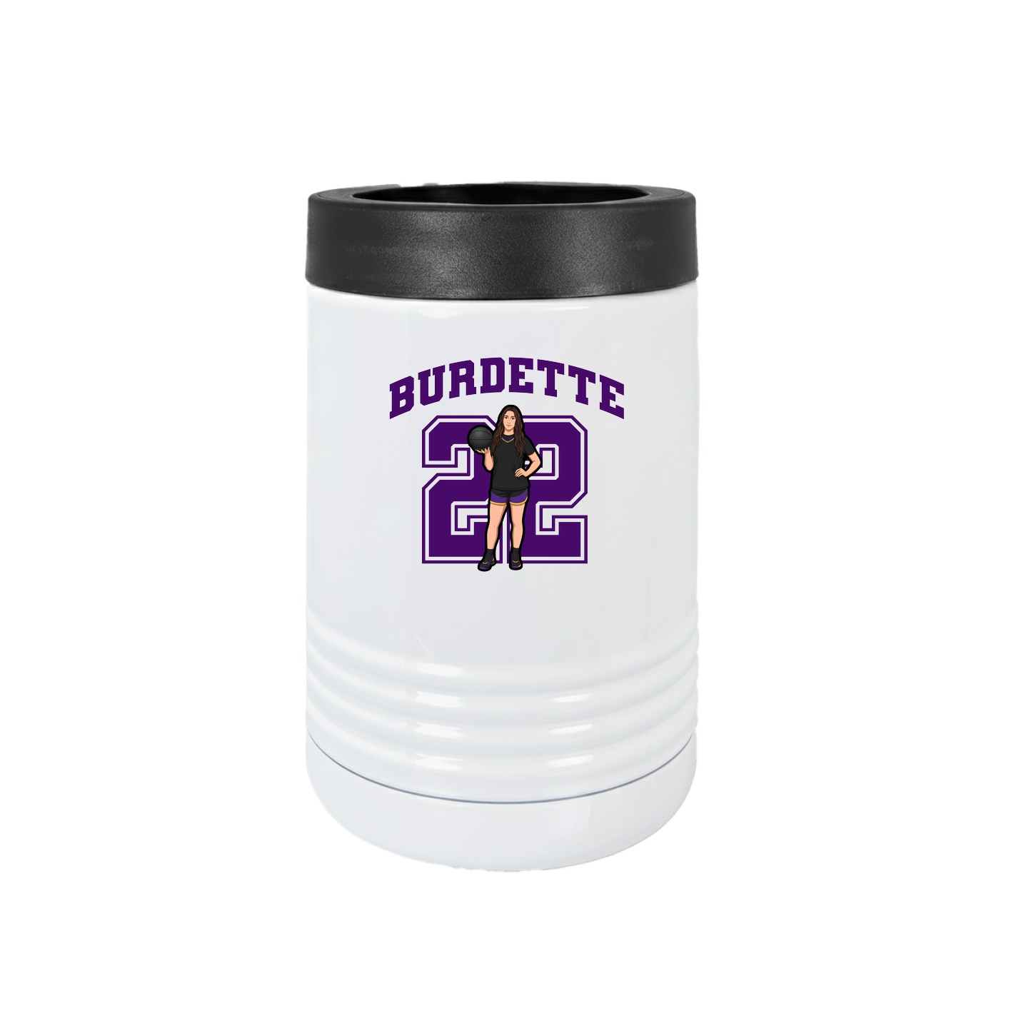Beverage Holder — Number in White