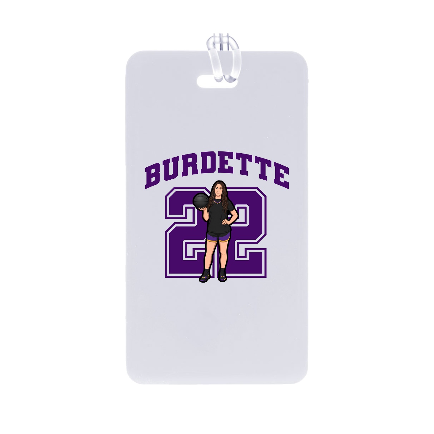 Bag Tag — Number in Classic