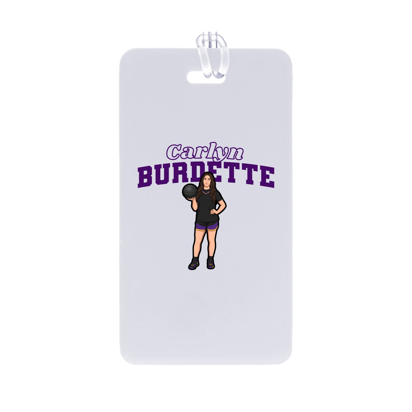 Bag Tag — Name Arch in Classic