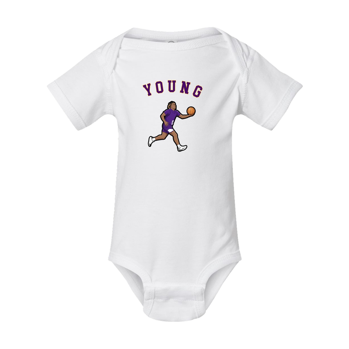 Baby Onesie — Shirsey Arch in White