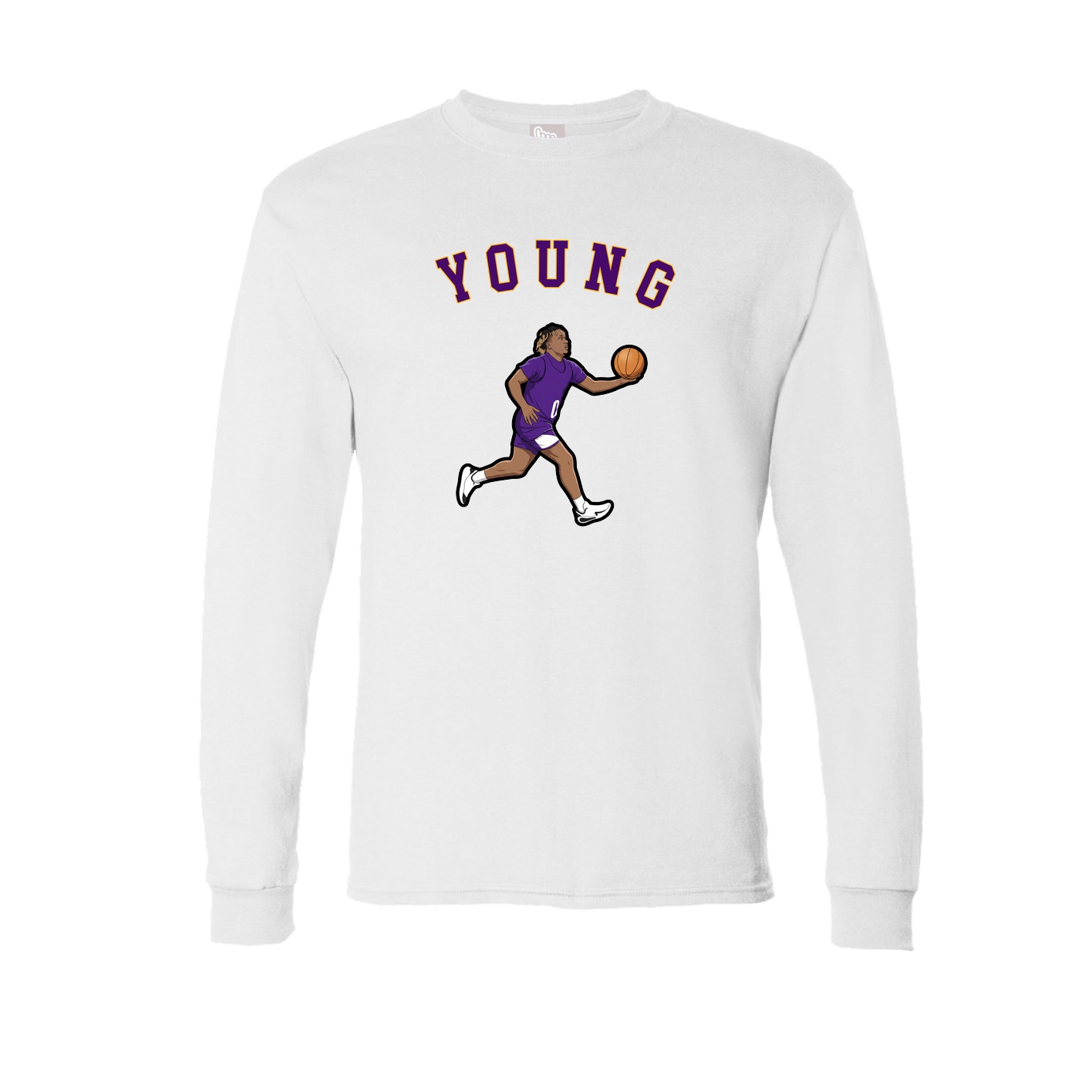 Long Sleeve Tee — Shirsey Arch in White