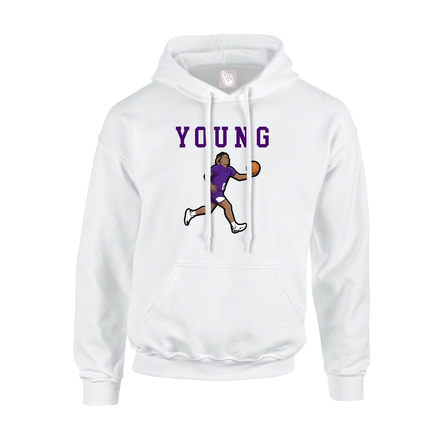 Youth Hoodie — Shirsey in White