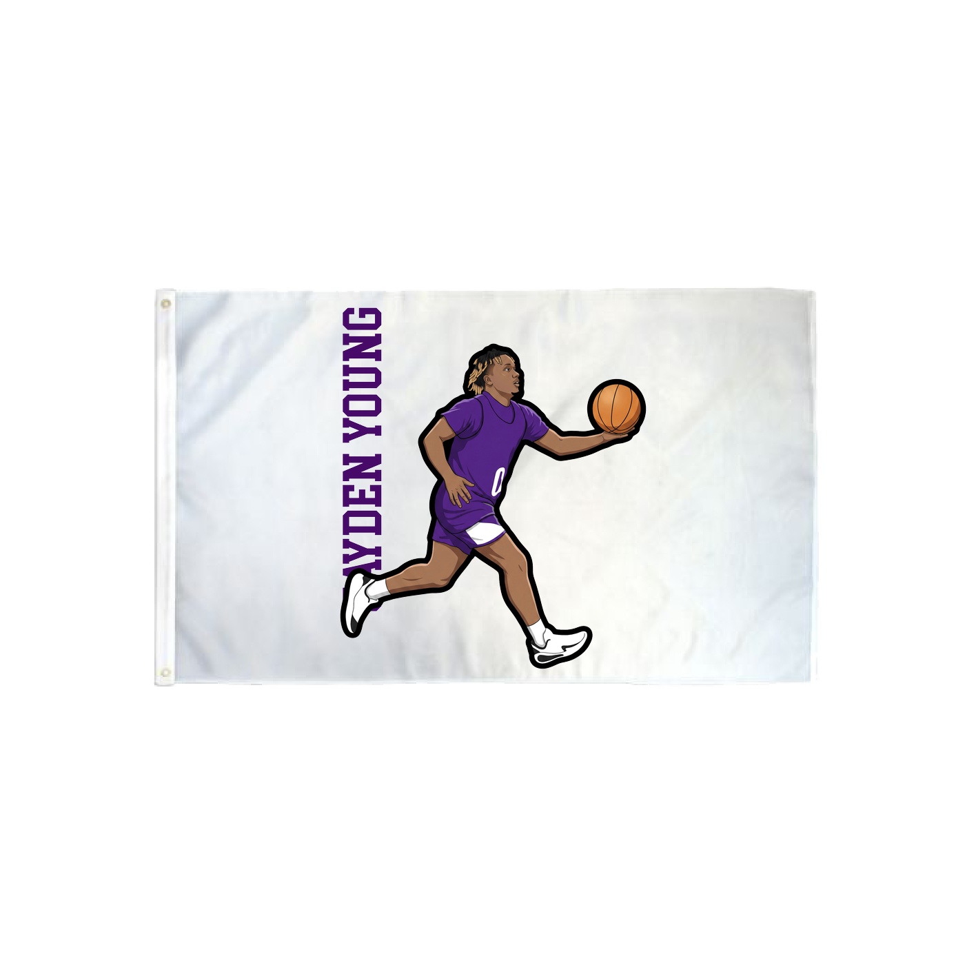 3x5 Flag — Name Vertical in Classic