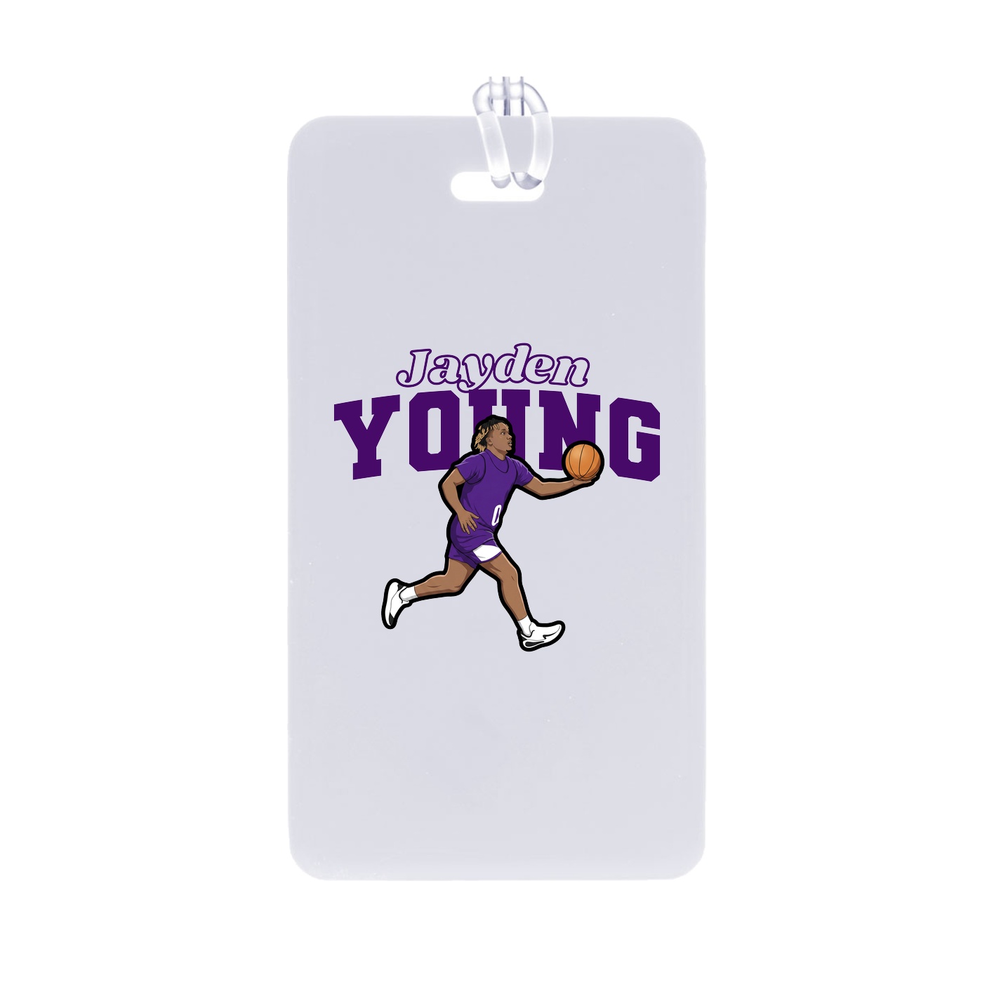 Bag Tag — Name Arch in Classic