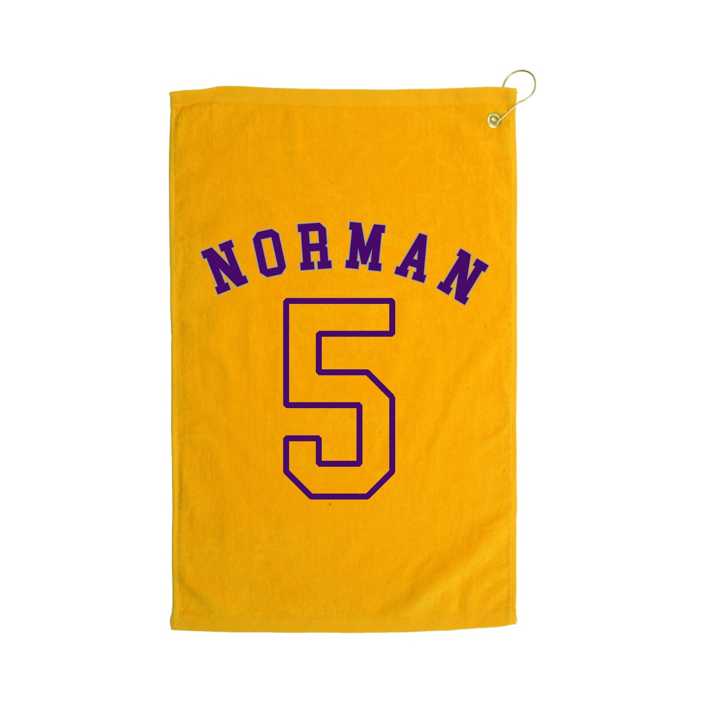 Golf Towel — Shirsey Arch in Gold