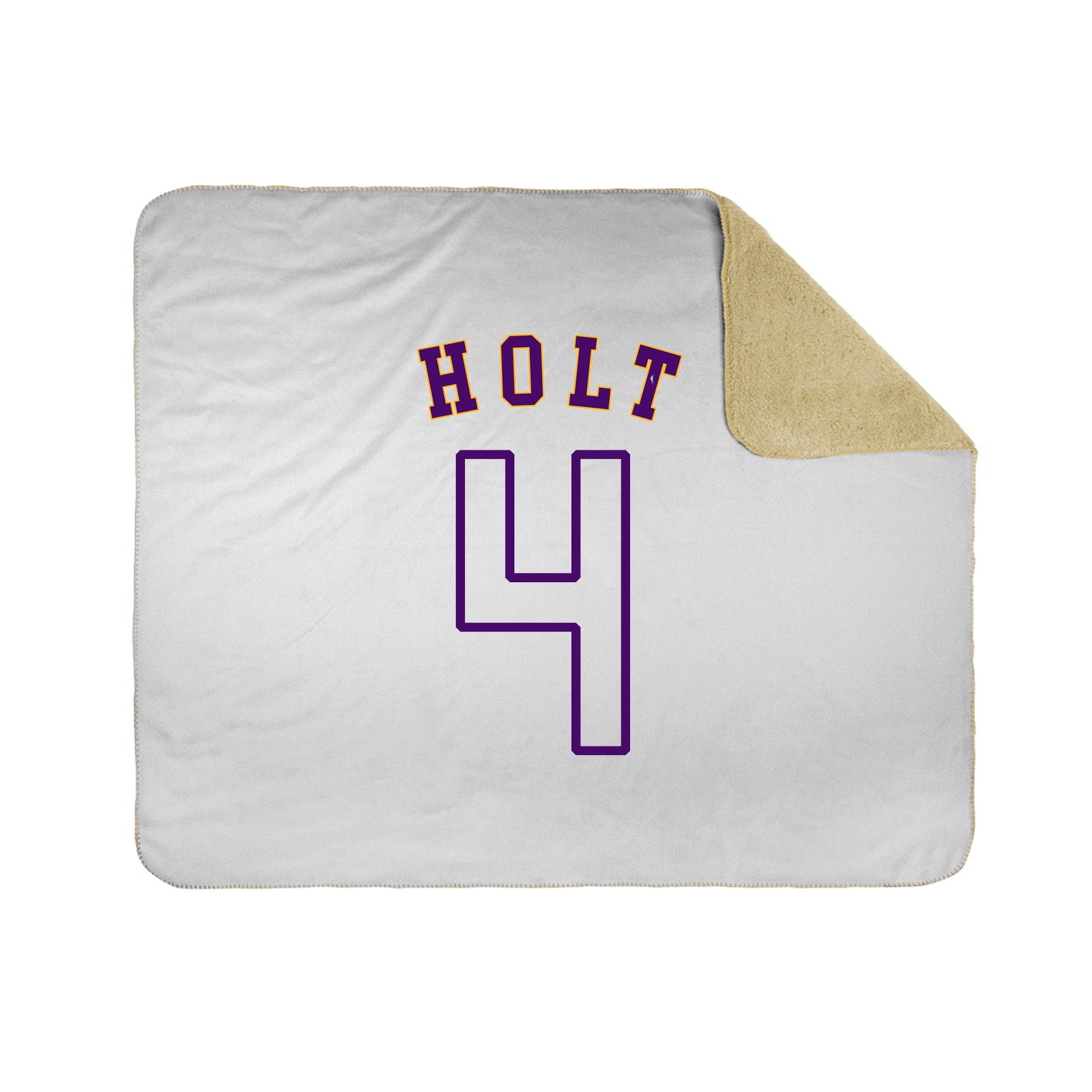 Throw Blanket — Shirsey Arch in White