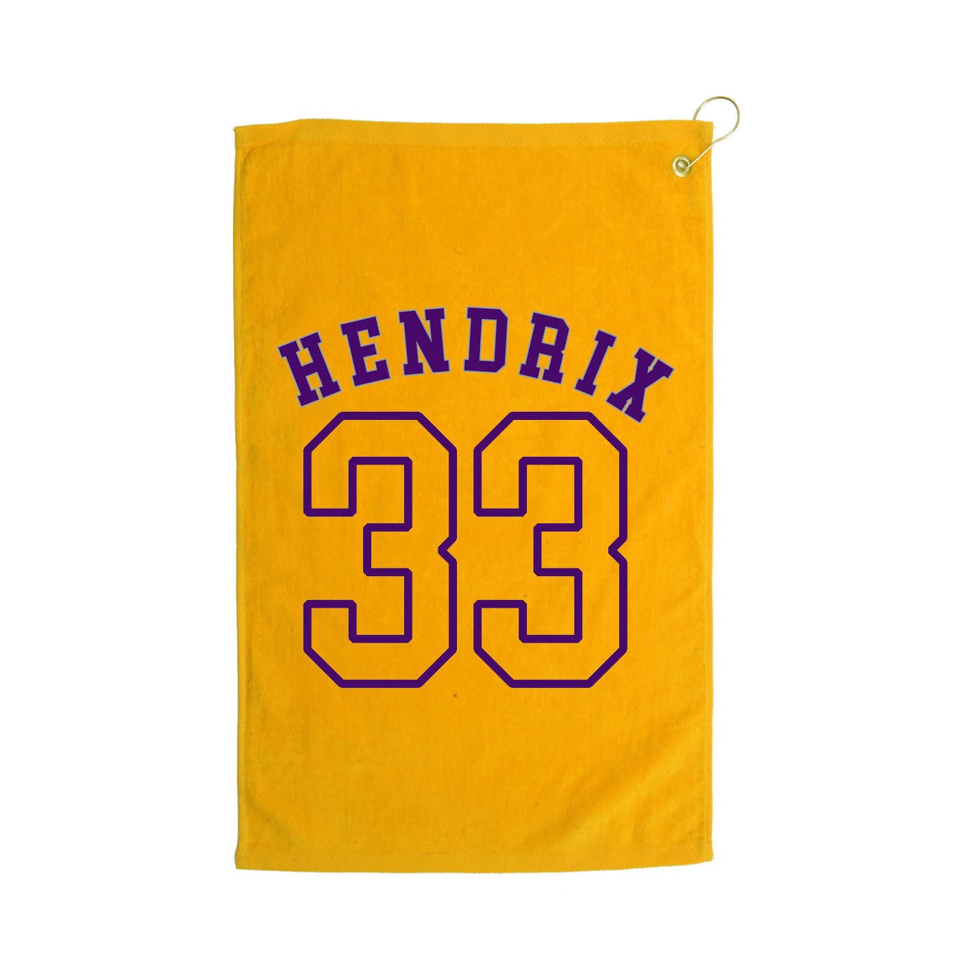 Golf Towel — Shirsey Arch in Gold